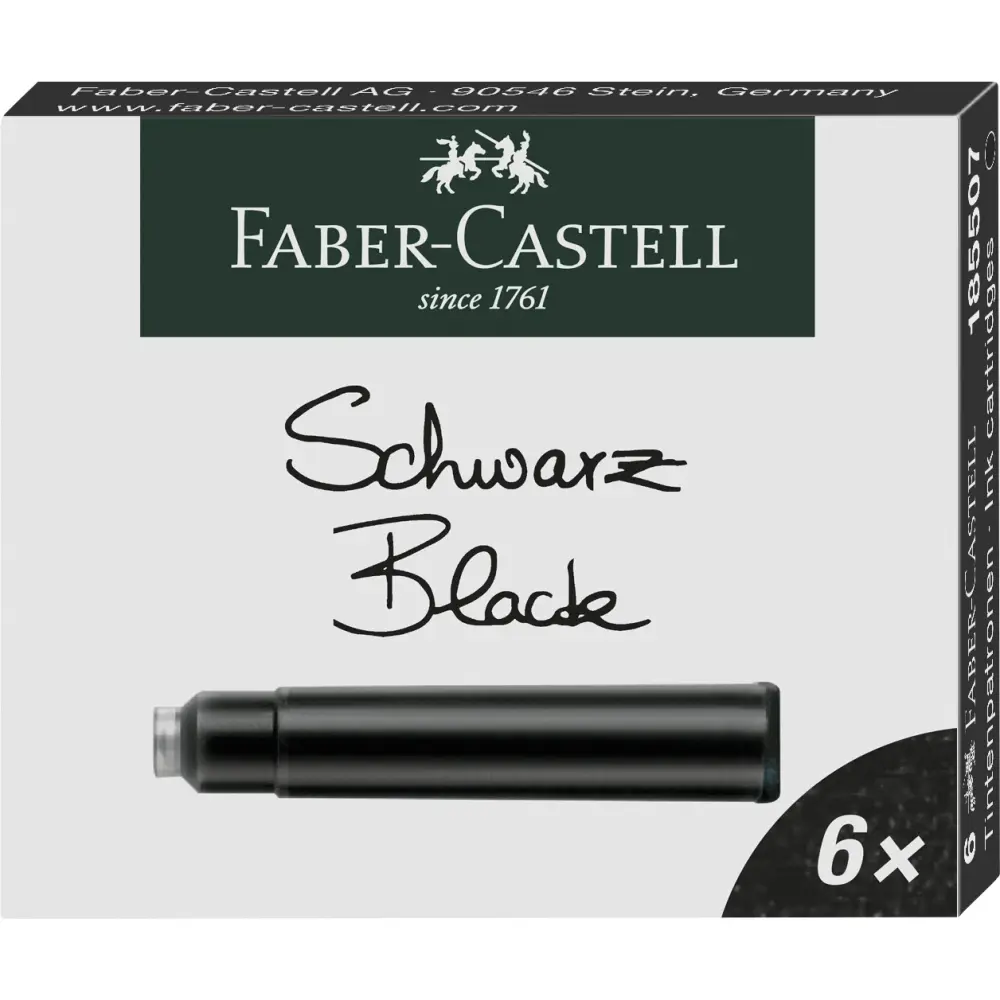 Bombice FABER-CASTELL  črne 6/1